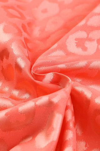 Sleeveless Leopard Top - Neon Pink