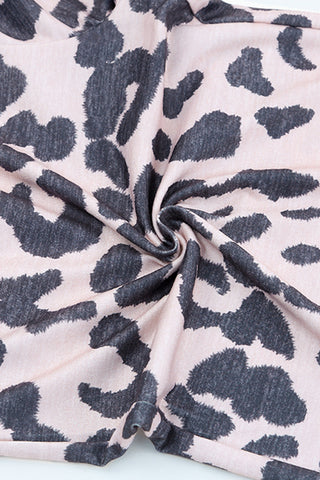 Leopard Knit Jumpsuit
