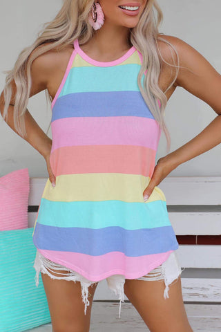 Pastel Rainbow Top