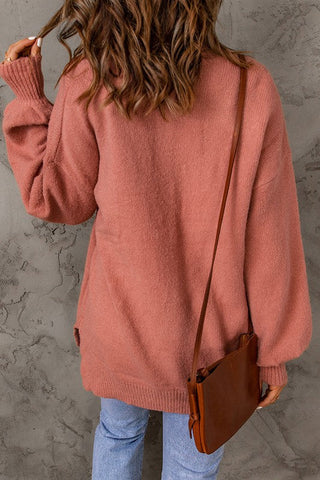 Fall Peach Sweater