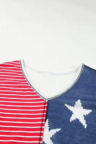 Red, White, and Blue - Red Stars