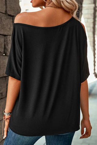 Off Shoulder Top - Black