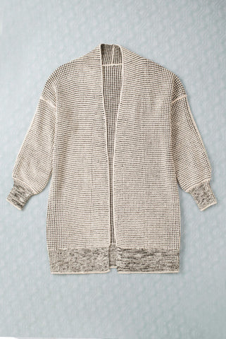 Thick and Warm Cardigan - Creamy Beige