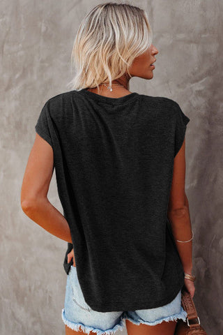 Summer Staple Pocket Tee - Black