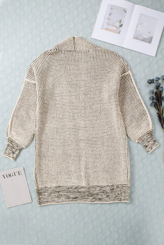 Thick and Warm Cardigan - Creamy Beige