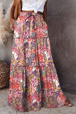 Hippie Skirt - Floral