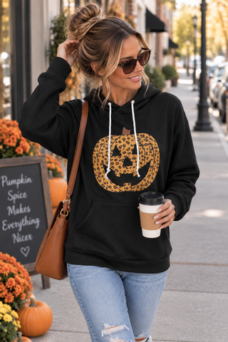 Pumpkin Hoodie - Black