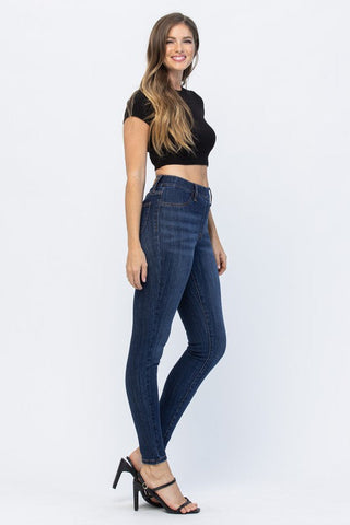 Judy Blue Super Stretch Elastic Waist Skinny Jeans