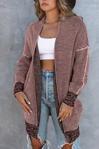 Thick and Warm Cardigan - Pink