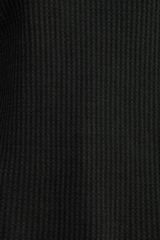 Thermal Tunic Top - Black