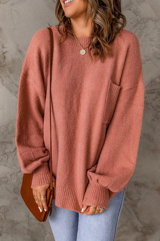 Fall Peach Sweater