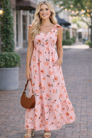 Sweet Summer Maxi Dress -  Daisy Print