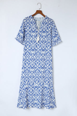 Beachy Maxi Dress - Blue - Ships Tuesday