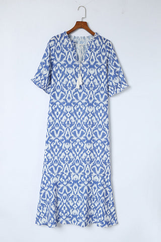 Beachy Maxi Dress - Blue