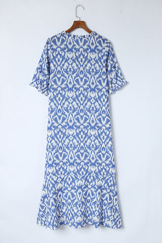 Beachy Maxi Dress - Blue