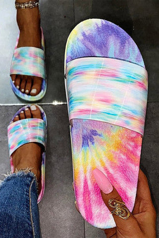 Tie Dye Slides