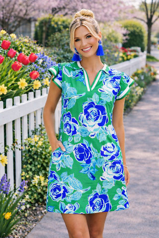 Blue Repose in Bloom