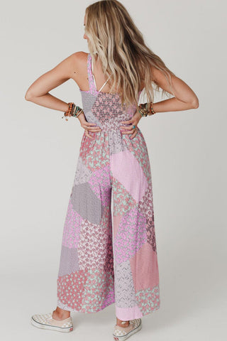 Retro Jumpsuit - Pink