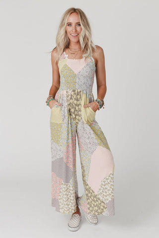 Retro Jumpsuit - Green