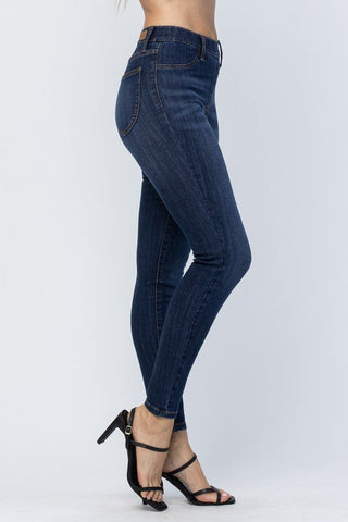 Judy Blue Super Stretch Elastic Waist Skinny Jeans