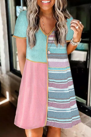 Color Block Dress