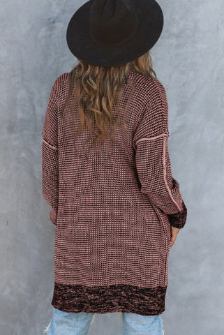 Thick and Warm Cardigan - Pink
