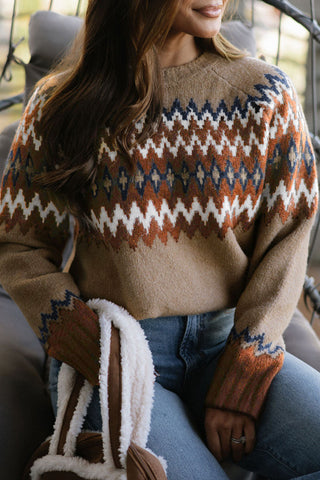 Rustic Vermont Weekend Sweater