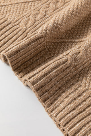 Fall Sweater Dress - Taupe
