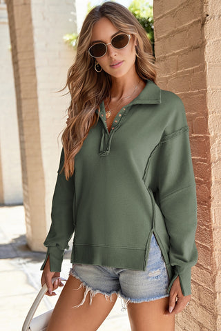 The Weekender Pullover - Green