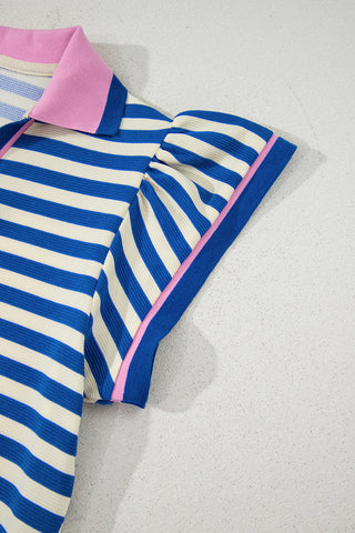 Striped Blue Dress