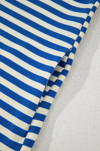 Striped Blue Dress