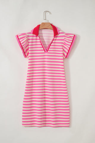 Striped Pink Dress