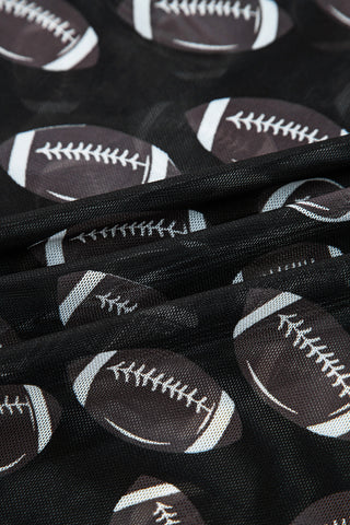 Mesh Football Top