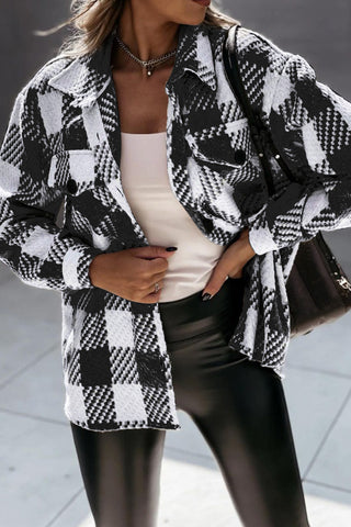 Textured Shaket - Black and White