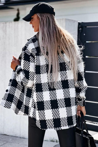 Textured Shaket - Black and White