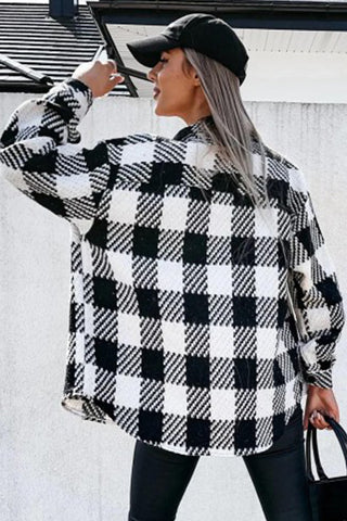 Textured Shaket - Black and White