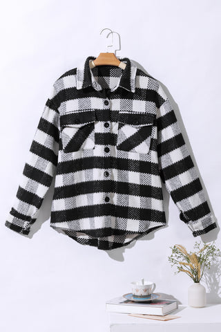 Textured Shaket - Black and White