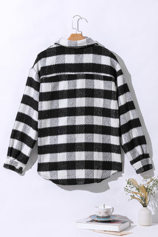 Textured Shaket - Black and White