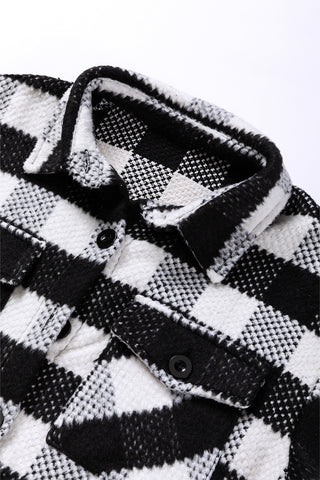 Textured Shaket - Black and White
