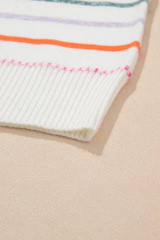 Chesnut Striped Sweater