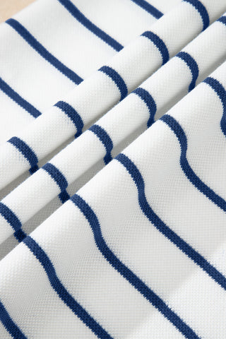 Striped Blue Spring Pant Set