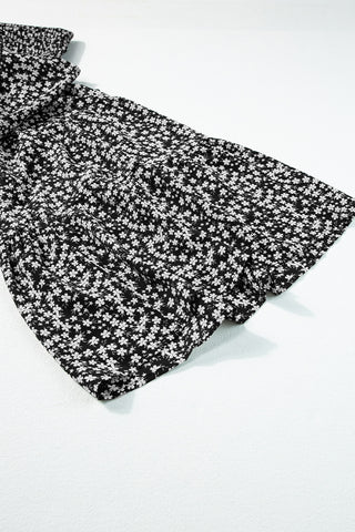 Floral Jumpsuit - Black