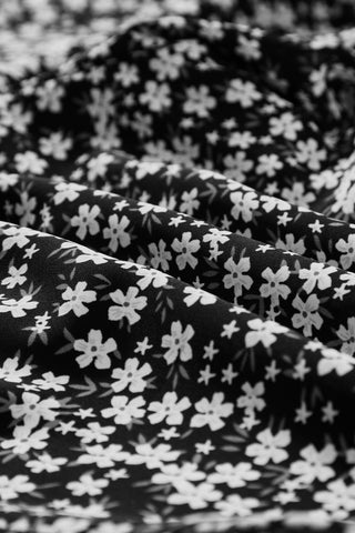 Floral Jumpsuit - Black