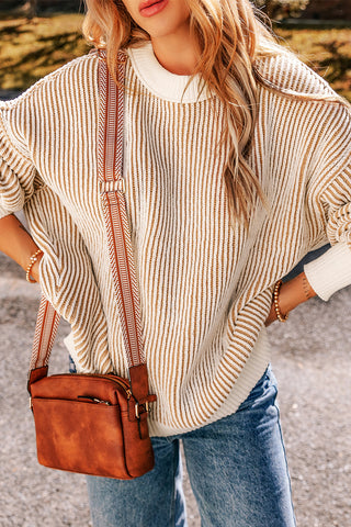 Chesnut Striped Sweater