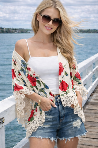 Roses Kimono