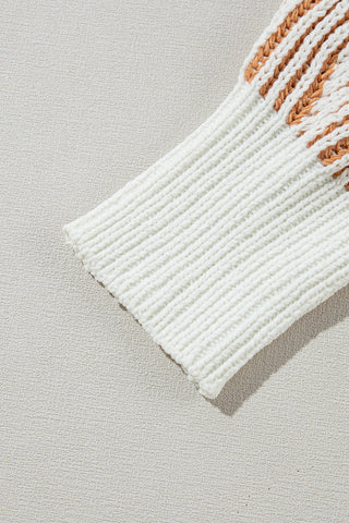 Chesnut Striped Sweater