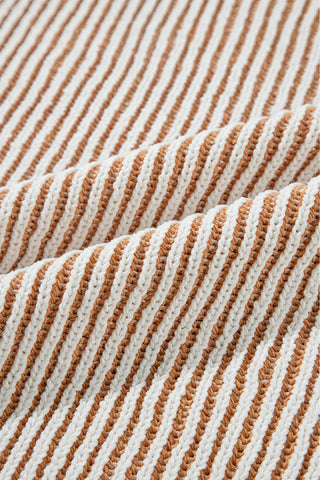 Chesnut Striped Sweater