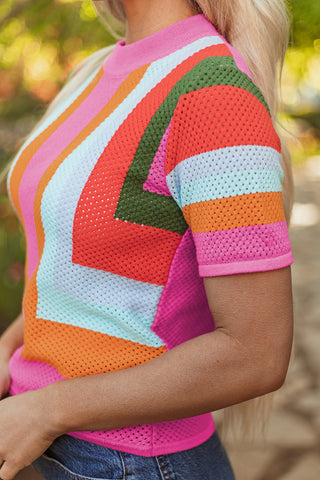 Color Block Sweater