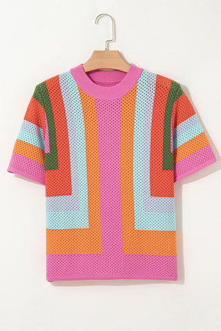 Color Block Sweater