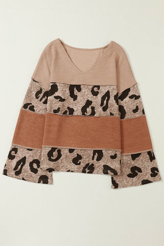 Bell Sleeve Leopard Top